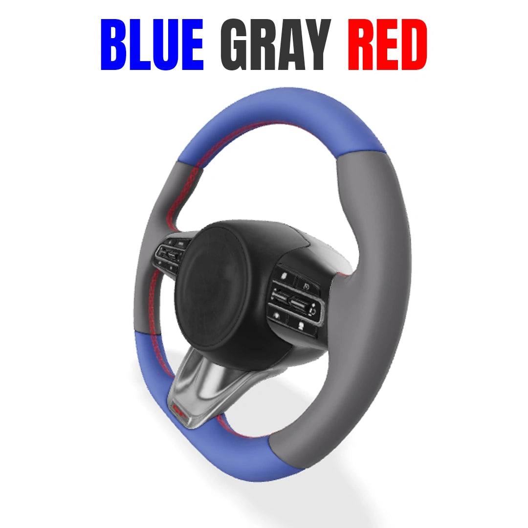 Premium Customization Steering Wheel Cover – DIY Sew Edition