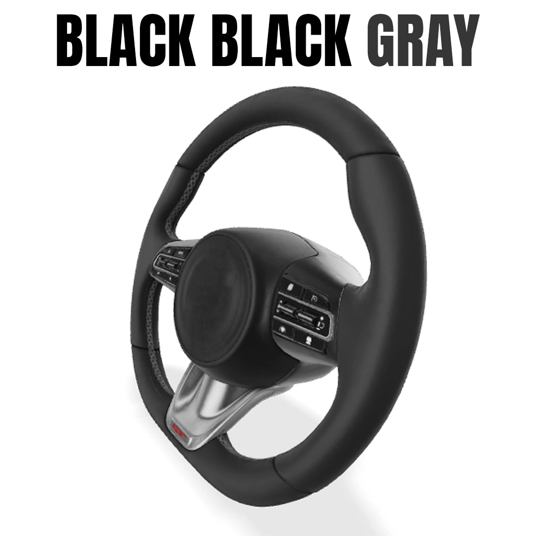 Premium Customization Steering Wheel Cover – DIY Sew Edition