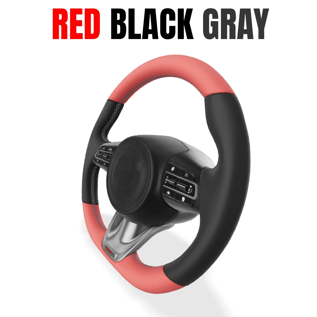 Premium Customization Steering Wheel Cover – DIY Sew Edition