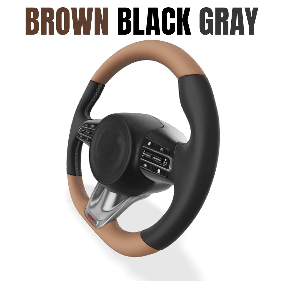 Premium Customization Steering Wheel Cover – DIY Sew Edition