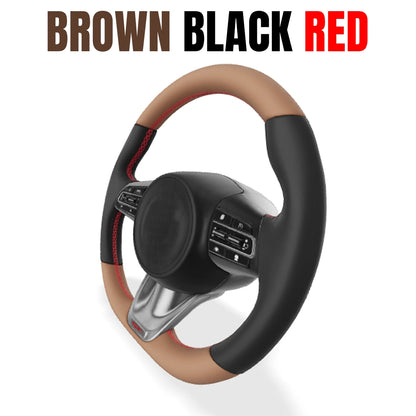 Premium Customization Steering Wheel Cover – DIY Sew Edition