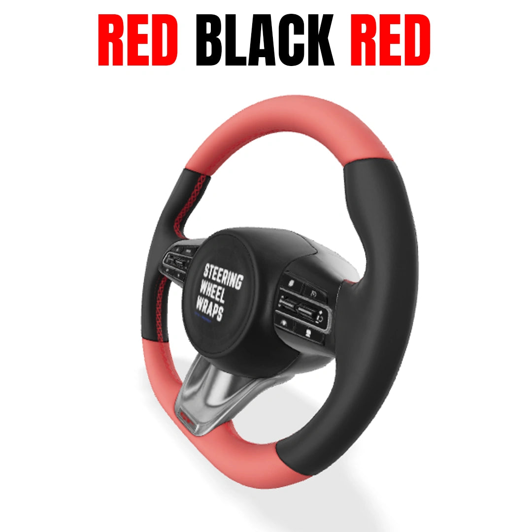 Premium Customization Steering Wheel Cover – DIY Sew Edition