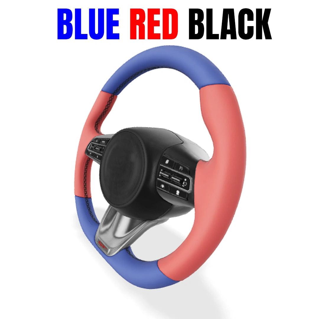 Premium Customization Steering Wheel Cover – DIY Sew Edition