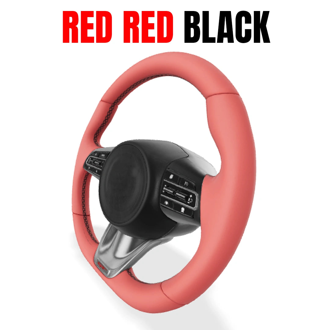 Premium Customization Steering Wheel Cover – DIY Sew Edition