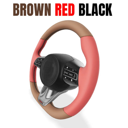 Premium Customization Steering Wheel Cover – DIY Sew Edition