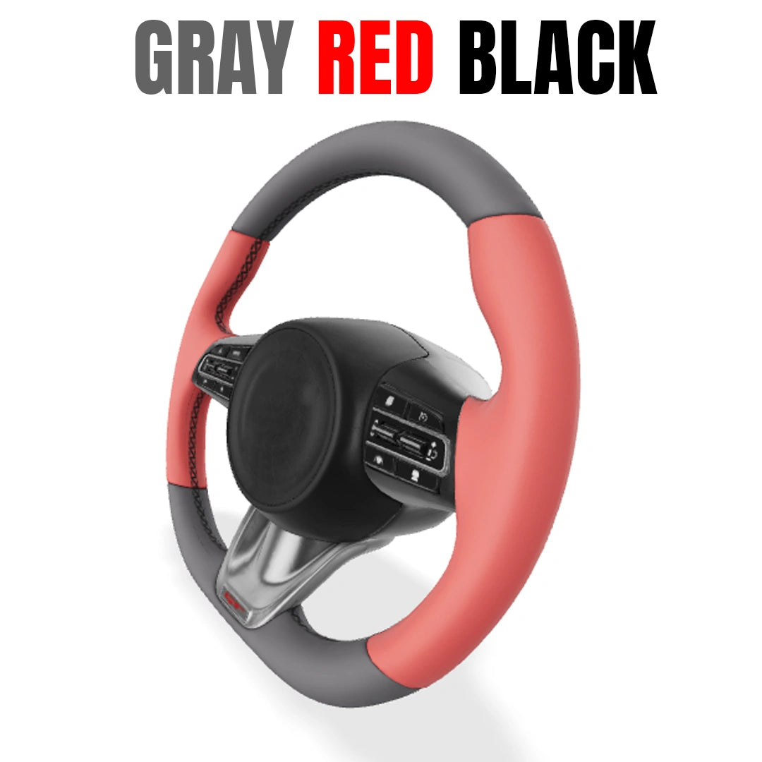 Premium Customization Steering Wheel Cover – DIY Sew Edition