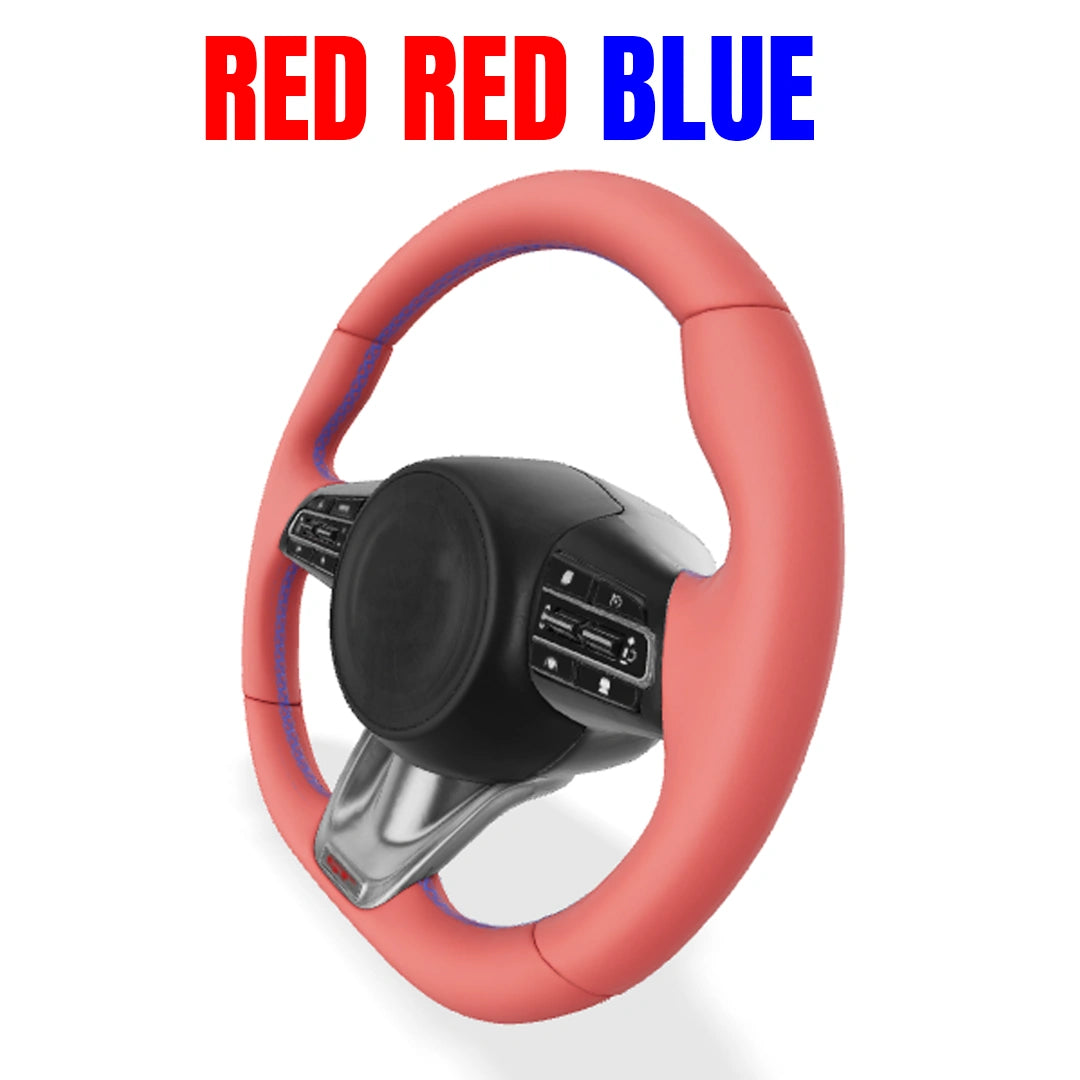 Premium Customization Steering Wheel Cover – DIY Sew Edition