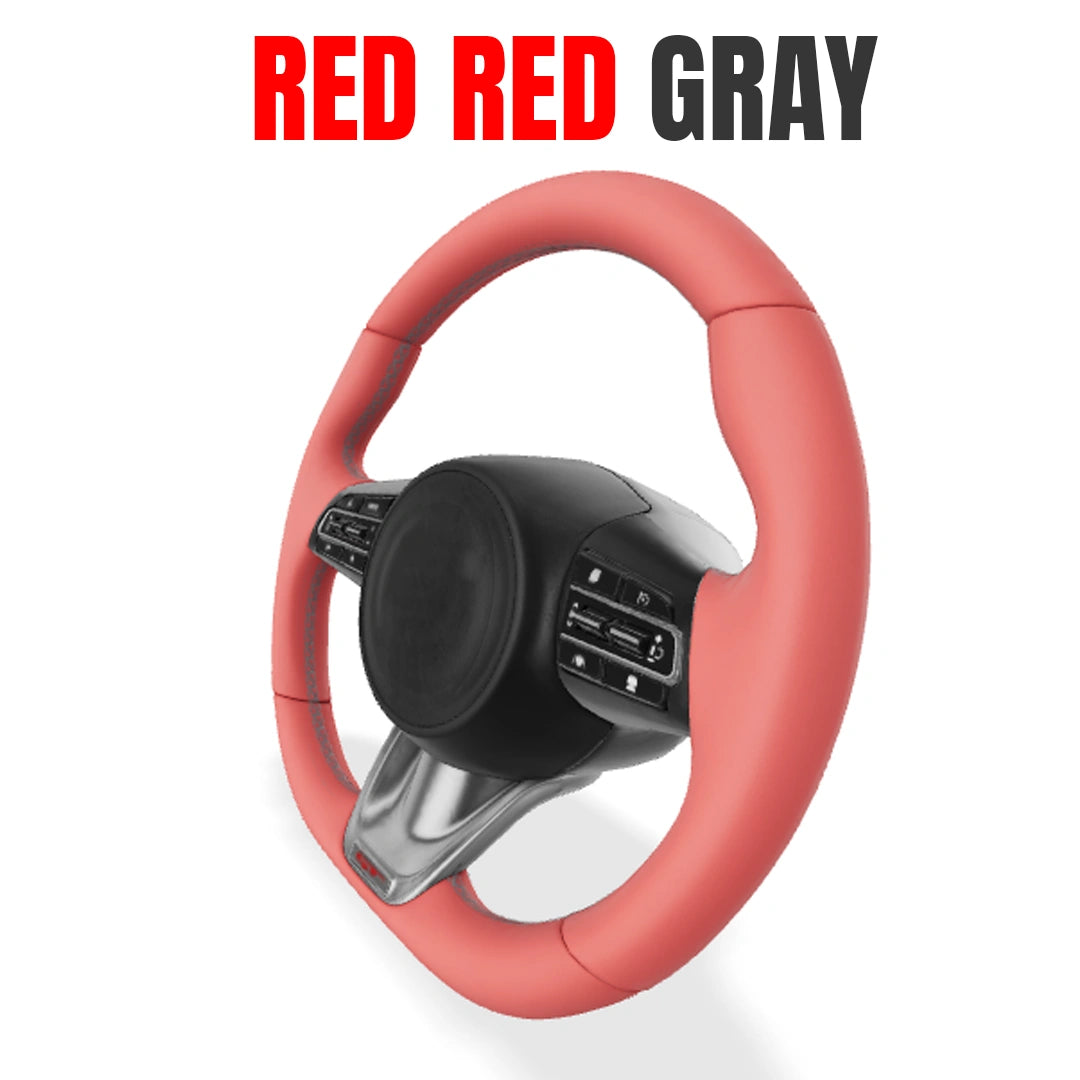 Premium Customization Steering Wheel Cover – DIY Sew Edition