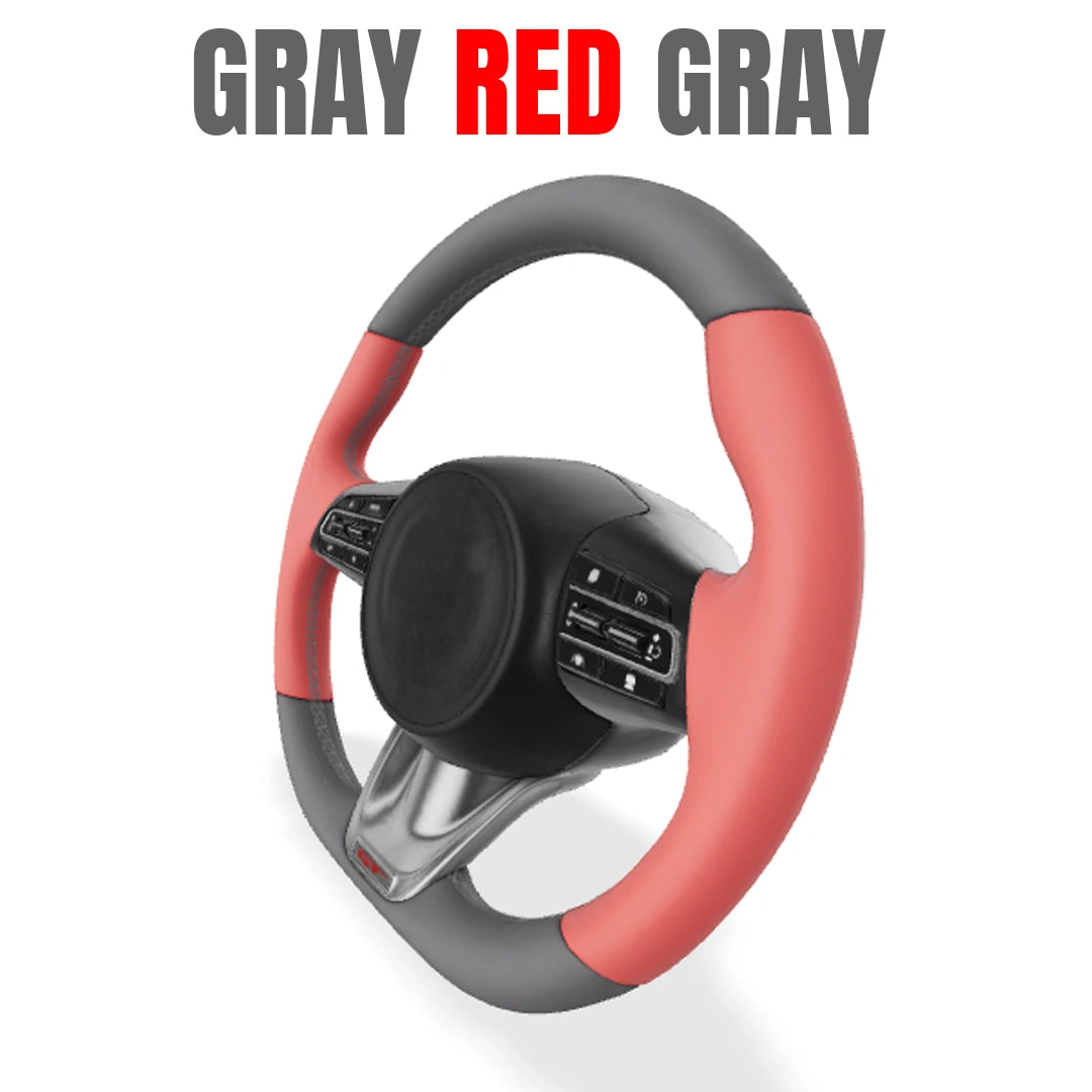 Premium Customization Steering Wheel Cover – DIY Sew Edition