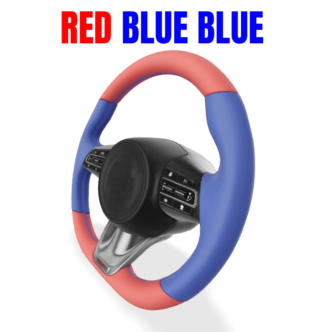 Premium Customization Steering Wheel Cover – DIY Sew Edition