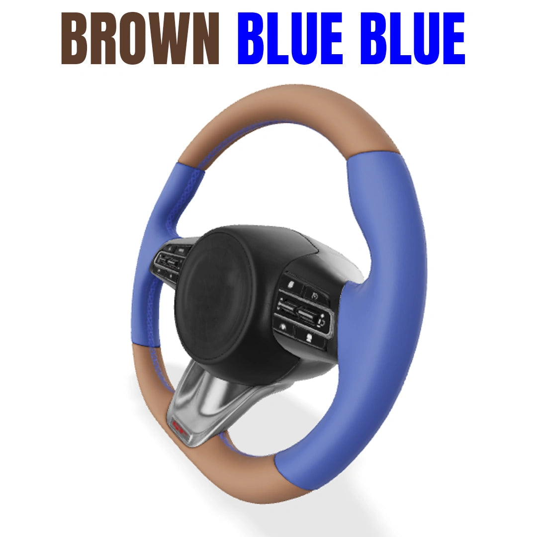 Premium Customization Steering Wheel Cover – DIY Sew Edition