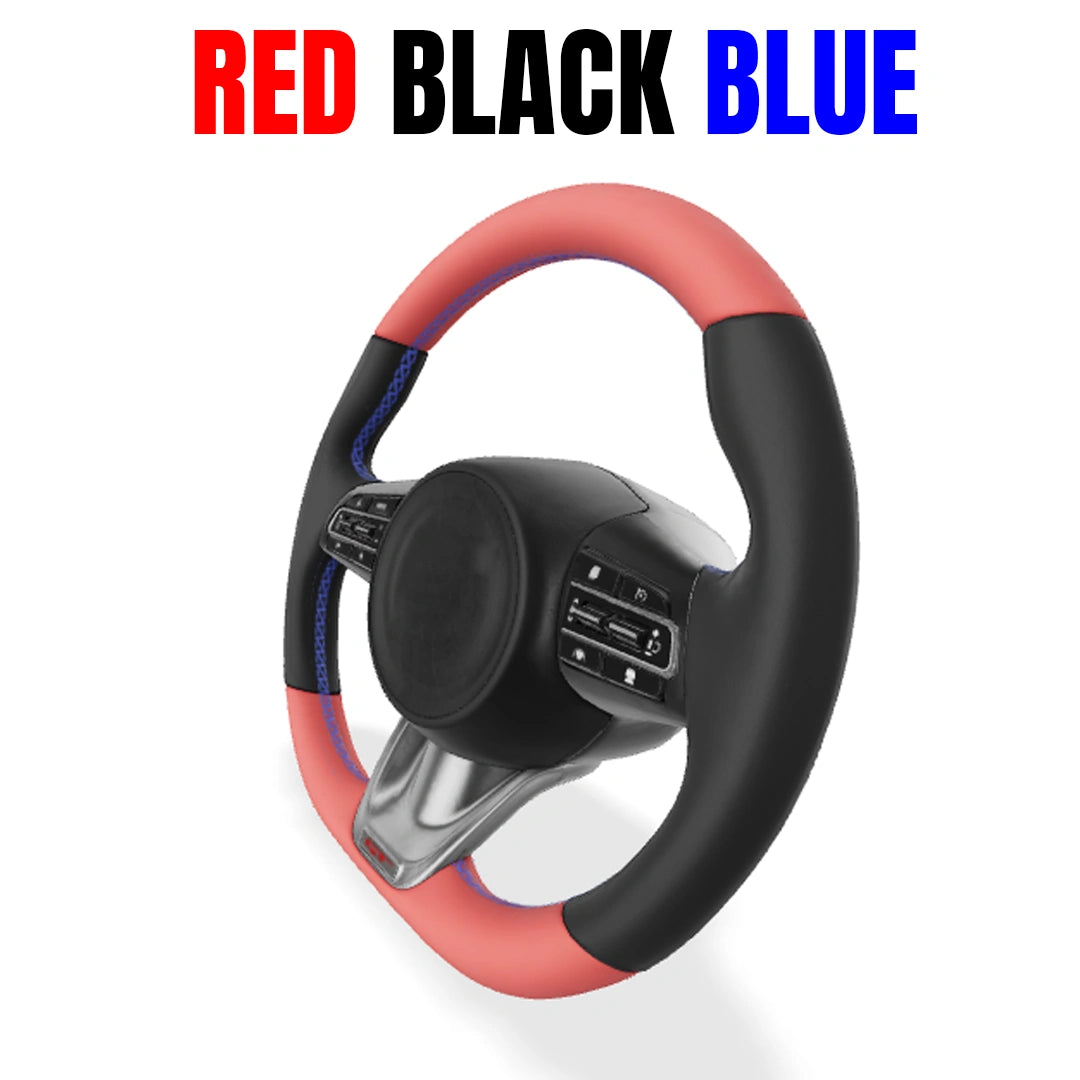 Premium Customization Steering Wheel Cover – DIY Sew Edition