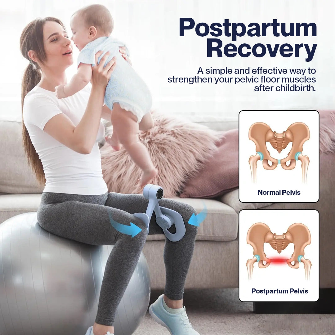 360° Smart Pelvic Trainer – Inner Thigh, Glute & Postpartum Strengthening Device