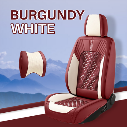 2024 Benny Leather Car Seat Cover for Cars, SUV