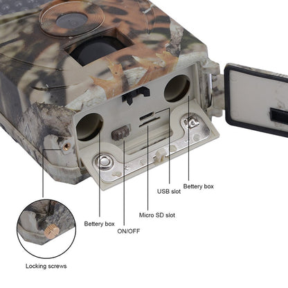 NEW JPEG/AVI Trail Wildlife Camera 12MP 1080P Night Vision Cellular Mobile Hunting Cameras IP65 Wireless Photo Trap