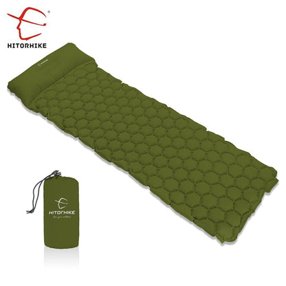 Hitorhike/Homful Inflatable Sleeping Pad Moisture-proof Camping Mat With Pillow air mattress glamping Cushion inflatable sofa