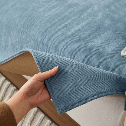 High Quality Non-Slip Anti-Scratch Chenille Fabric Furniture Protector Sofa Cover