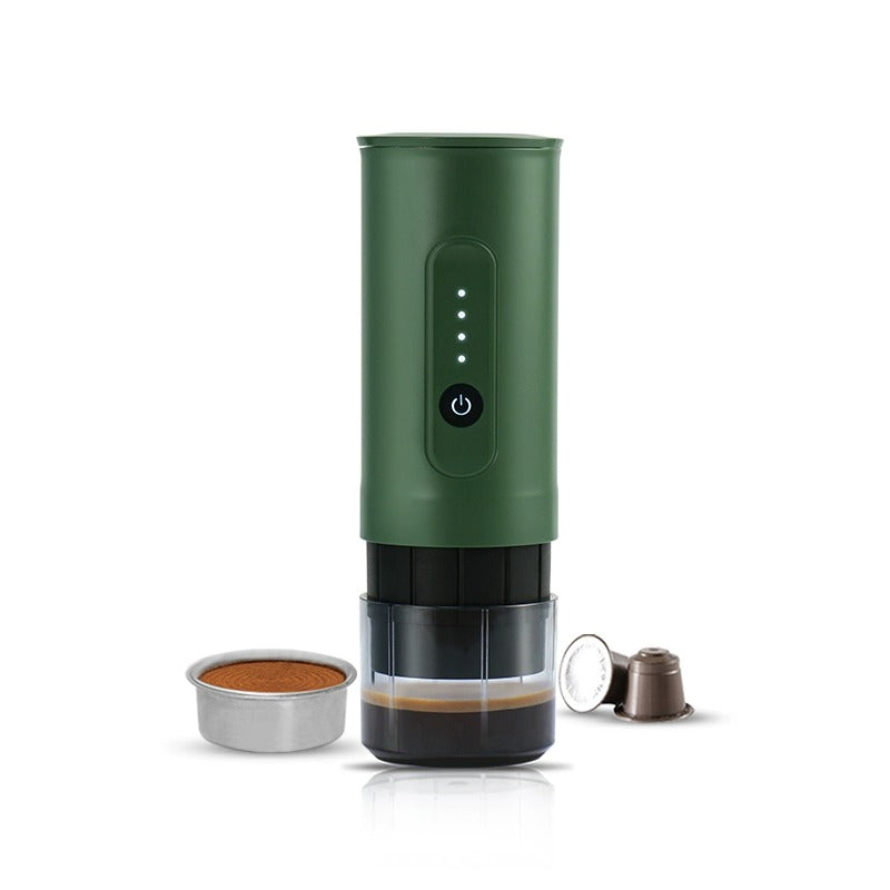Portable Electric Coffee Machine | Travel Self-Heating Coffee Maker with USB Charging