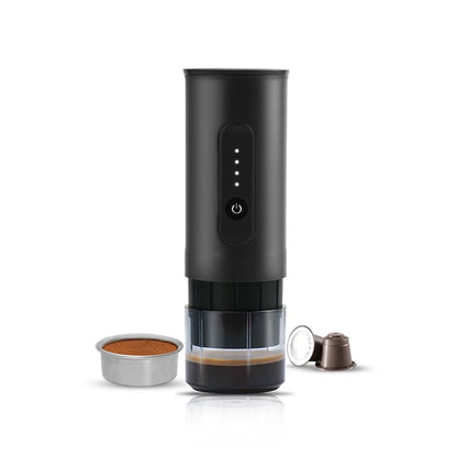 Portable Electric Coffee Machine | Travel Self-Heating Coffee Maker with USB Charging