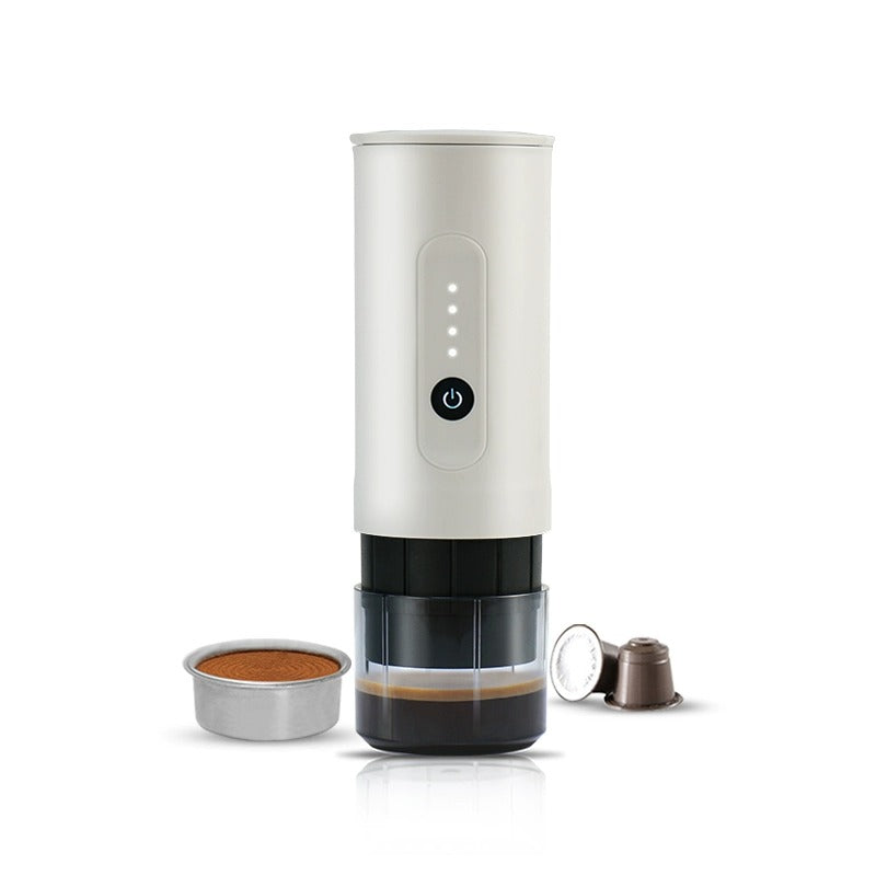 Portable Electric Coffee Machine | Travel Self-Heating Coffee Maker with USB Charging