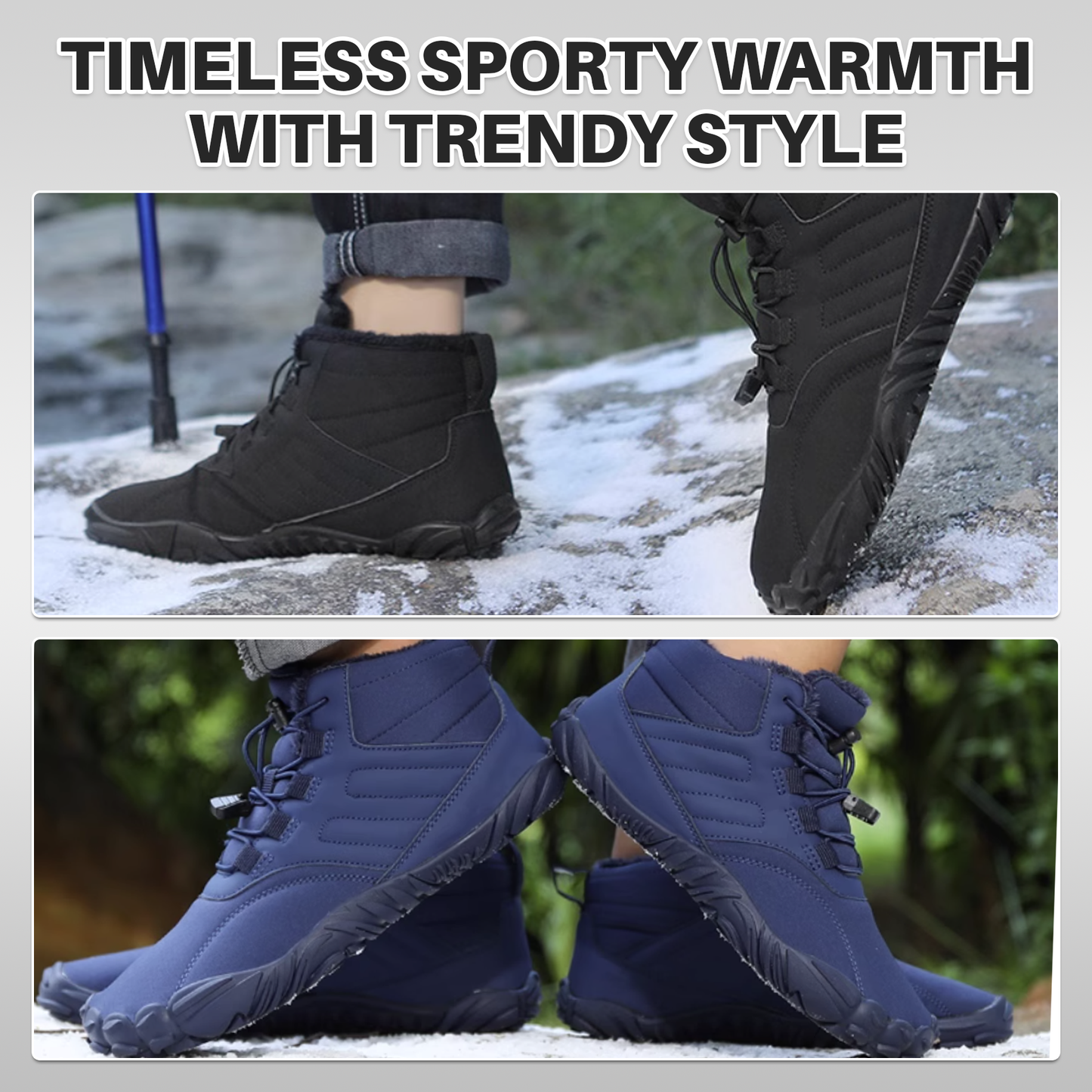 FrostFit | Winter Warm, Water-Resistant Orthopedic Shoes for Men & Women