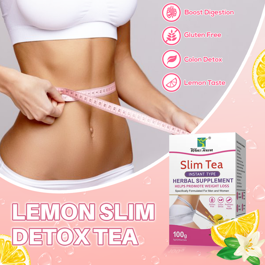 Lemon Slim Detox Tea | Natural Weight Control & Immunity Booster