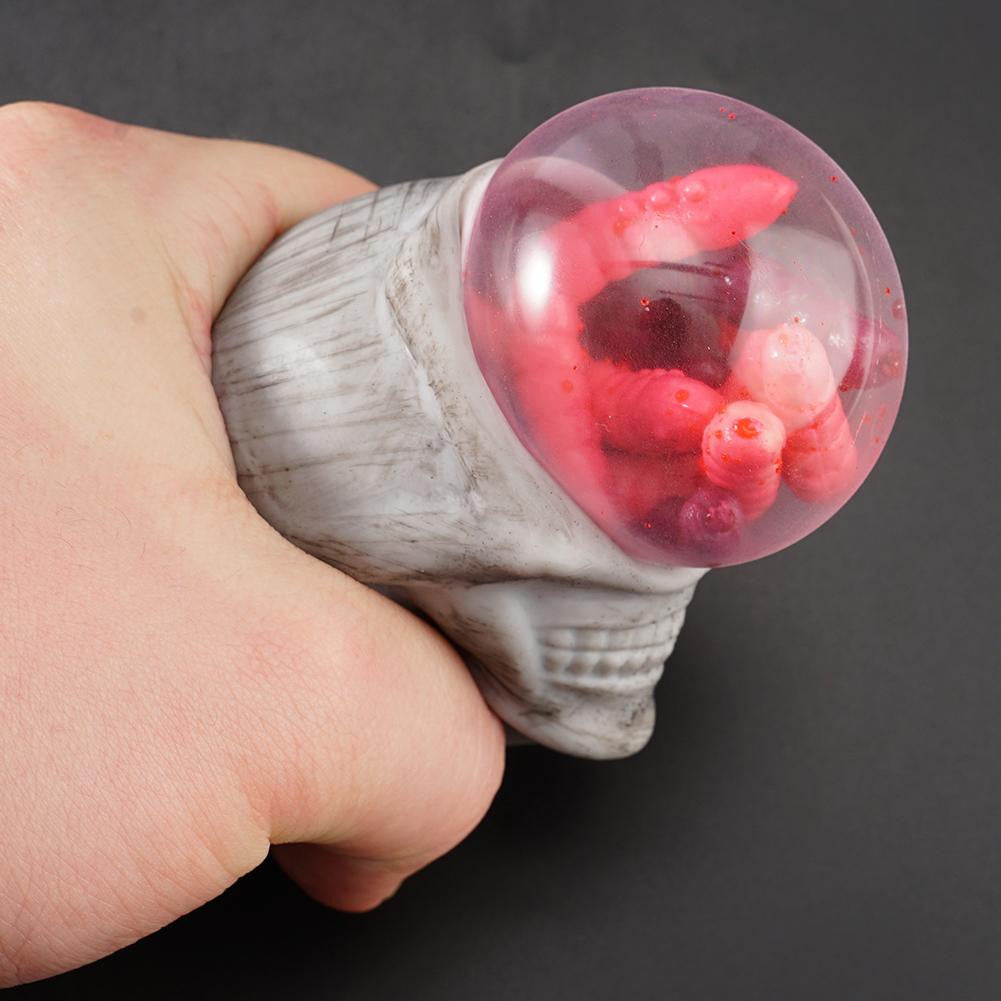 Glowires™ Punk Skull Squishy Toy