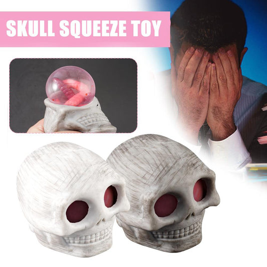 Glowires™ Punk Skull Squishy Toy