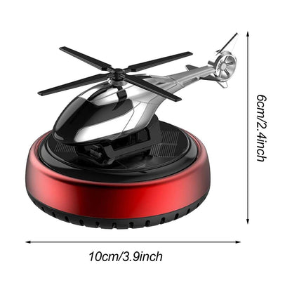 Glowires™ Solar-Powered Helicopter Car Air Freshener